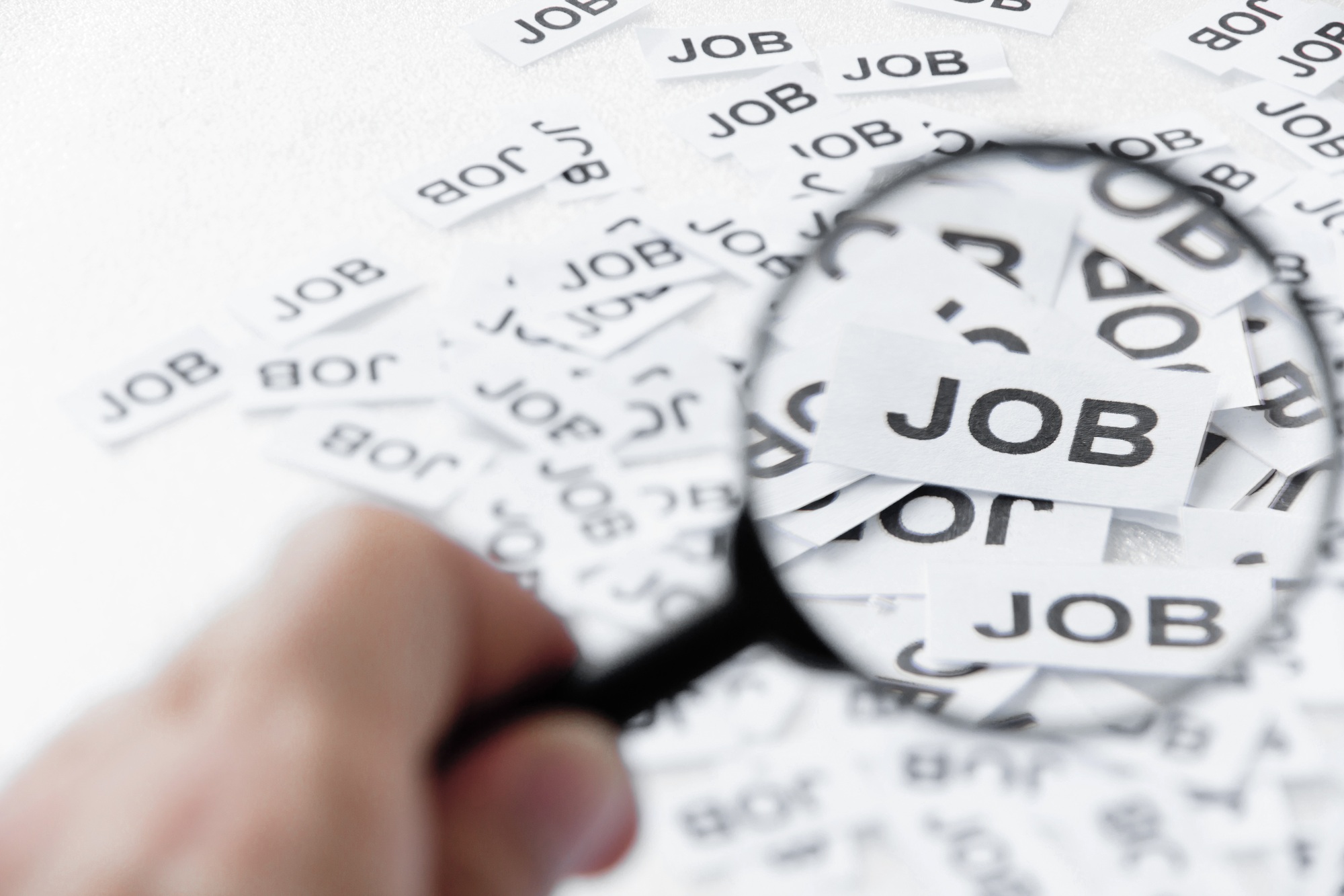 Find a job concept