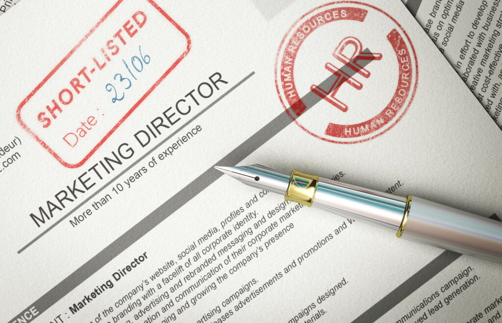 Versteckte Stellenangebote finden Short Listed Resume